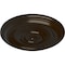 Ekena Millwork Traditional Ceiling Medallion (Fits Canopies up to 2 3/4"), Hand-Painted Bronze, 12"OD x 1"P CM12TRBZS - alternate 3